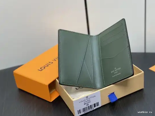 WIS VUITTON Pocket Organizer-7.5*11.1*1 cm LOUIS 0427